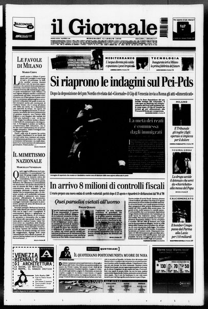 Il giornale : quotidiano del mattino